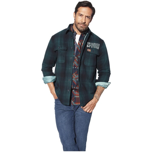 Thumbnail - Outdoorhemd OLAFSTAD petrol