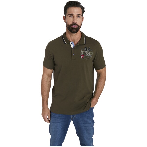 Thumbnail - Poloshirt DANKFRIED oliv