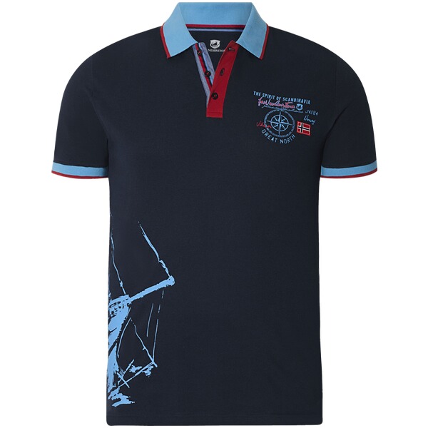 Thumbnail - Poloshirt DILAN dunkelblau