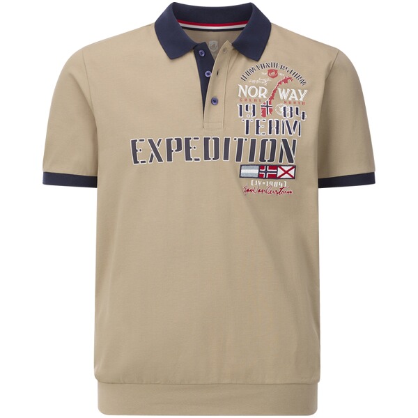 Thumbnail - Poloshirt ERLING beige