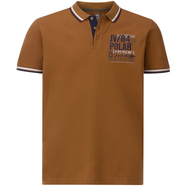 Thumbnail - Poloshirt FRETU dunkelorange