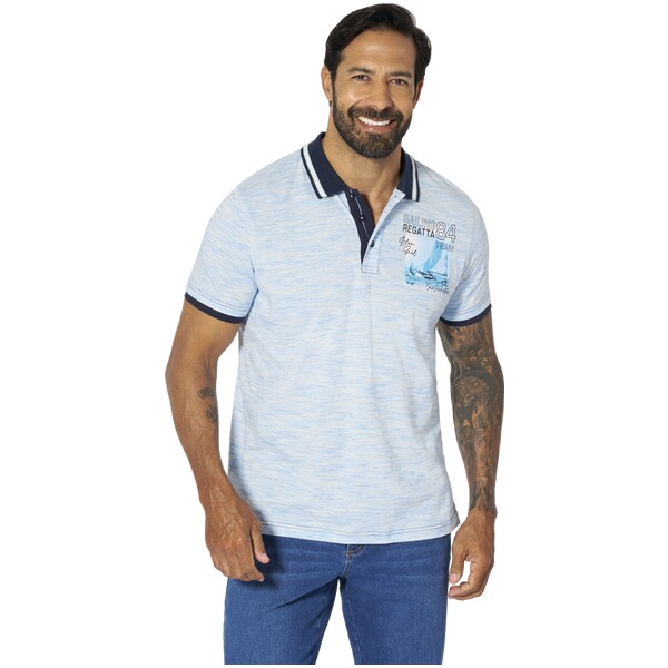 Thumbnail - Poloshirt GILGI hellblau