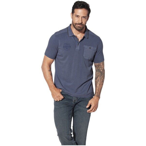 Thumbnail - Poloshirt GUNHELM blau