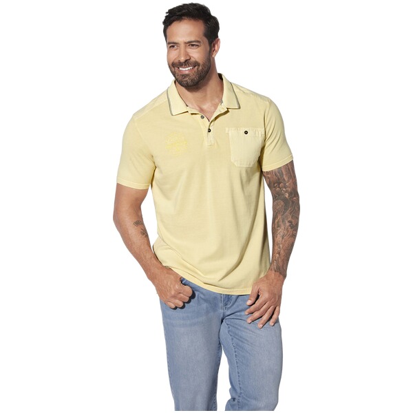 Thumbnail - Poloshirt GUNHELM hellgelb