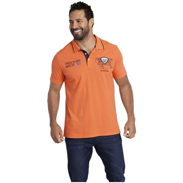 Thumbnail - Poloshirt HALLFRED orange