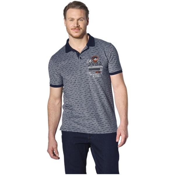 Thumbnail - Poloshirt HALVESEN blau