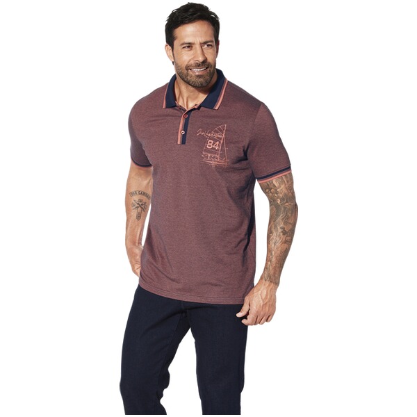 Thumbnail - Poloshirt HERFINN orange