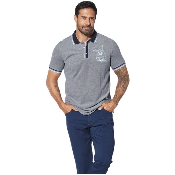 Thumbnail - Poloshirt HERFINN blau