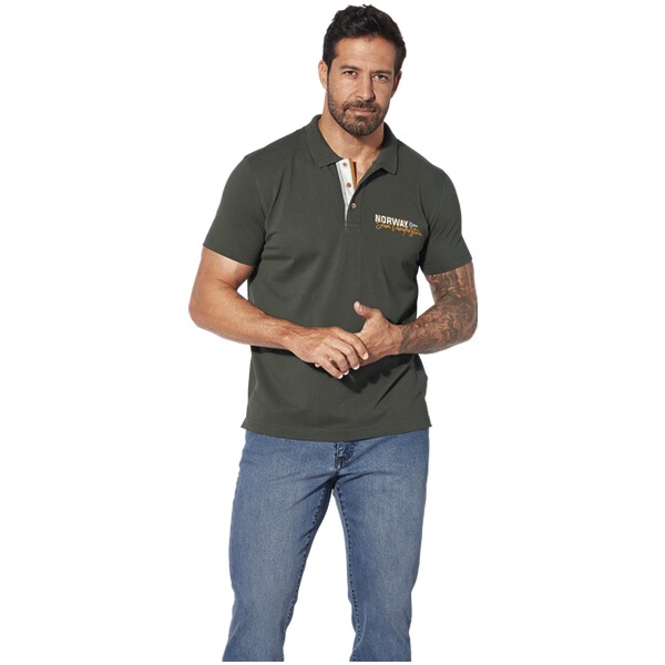 Thumbnail - Poloshirt JAKOV oliv