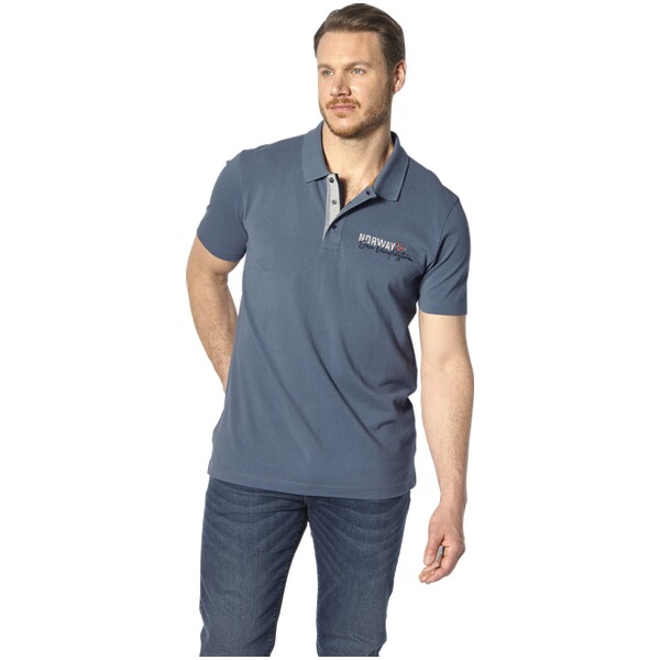 Thumbnail - Poloshirt JAKOV blau