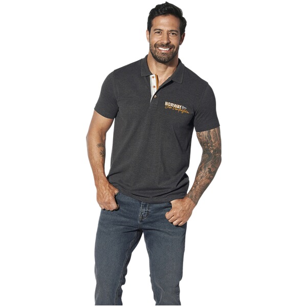 Thumbnail - Poloshirt JAKOV dunkelgrau