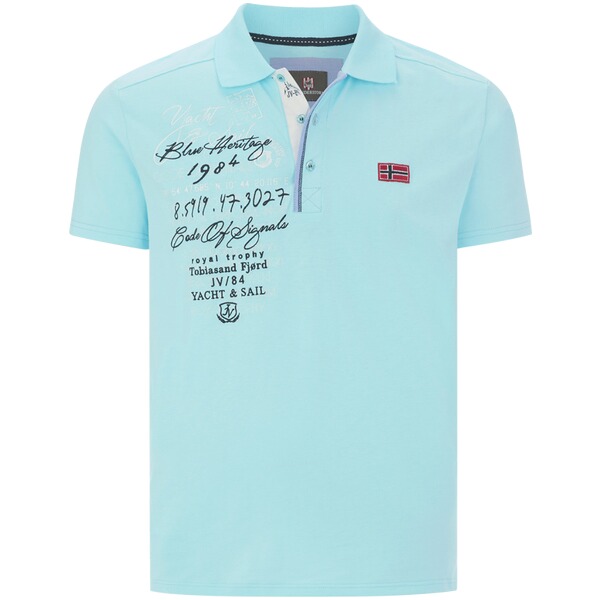 Thumbnail - Poloshirt JANO türkis