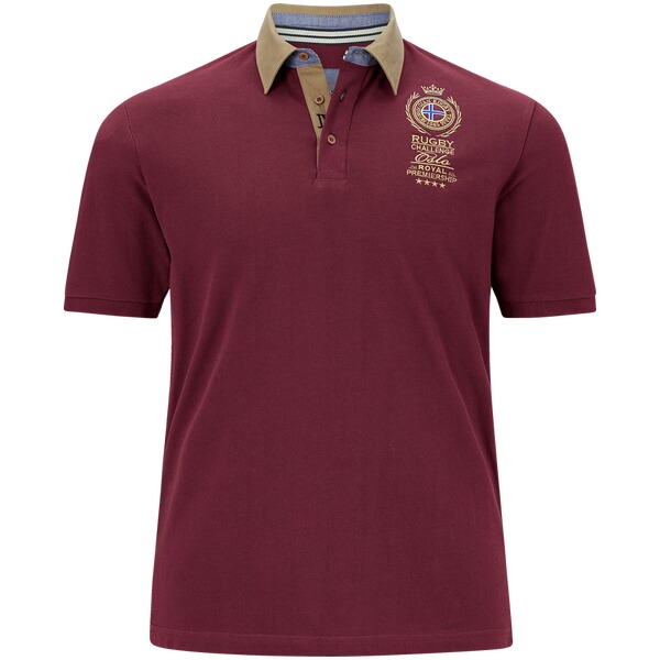Thumbnail - Poloshirt JOAKIM rot dunkelrot