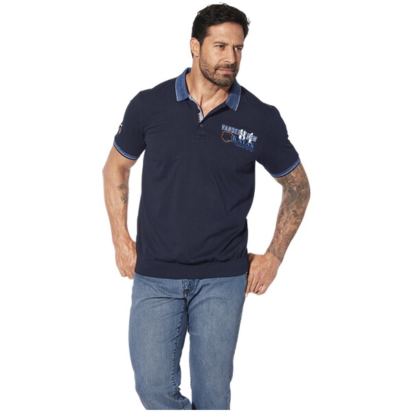 Thumbnail - Poloshirt KJERT dunkelblau