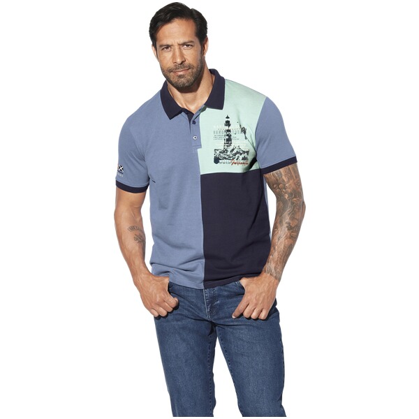 Thumbnail - Poloshirt LARSDAL blau