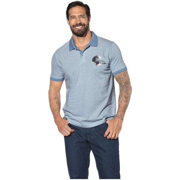 Thumbnail - Poloshirt LINDHEIM hellblau