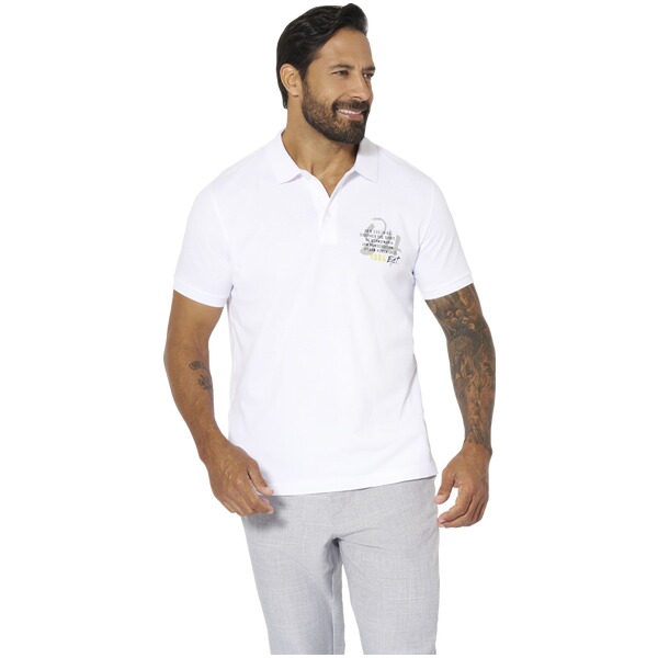 Thumbnail - Poloshirt MAUNOR weiß