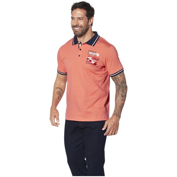 Thumbnail - Poloshirt OLFTIN hellorange