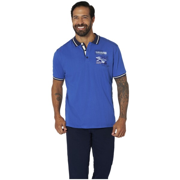 Thumbnail - Poloshirt OLFTIN blau