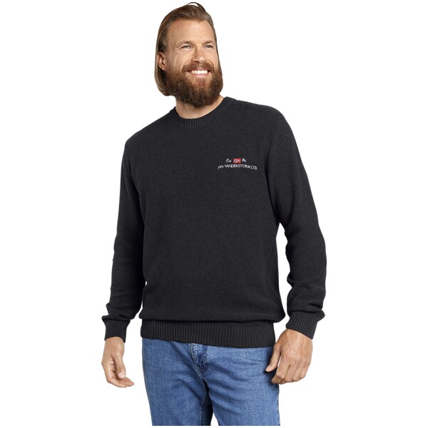 Thumbnail - Pullover ALBREKT dunkelgrau grau