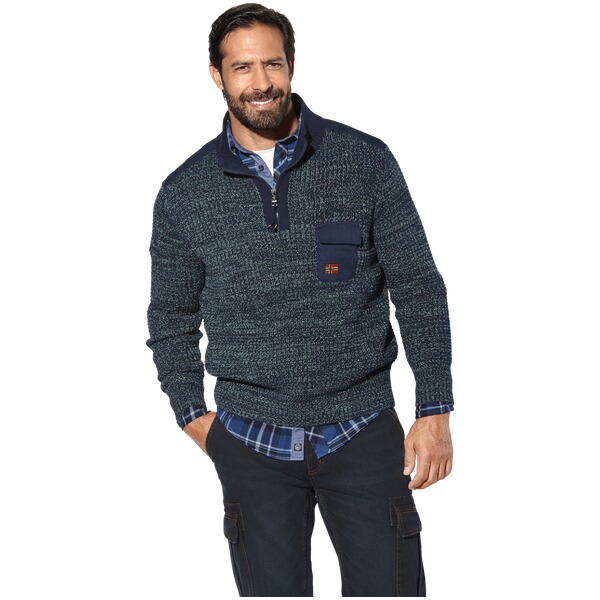 Thumbnail - Pullover BJORNBERG petrol