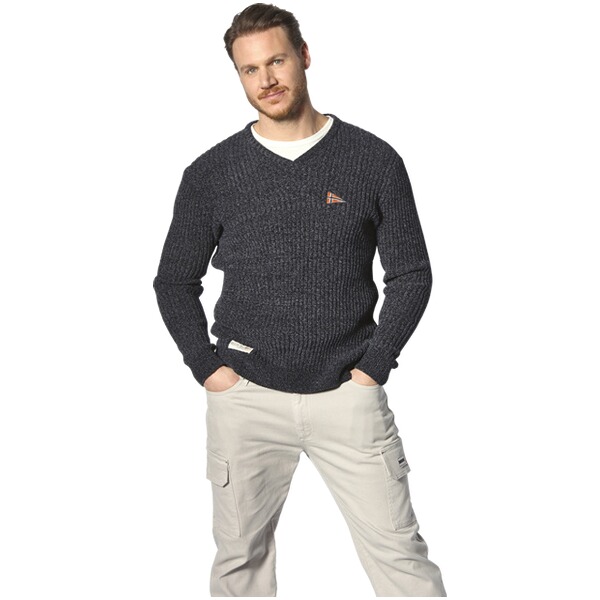 Thumbnail - Pullover mit Mütze RONAI dunkelgrau