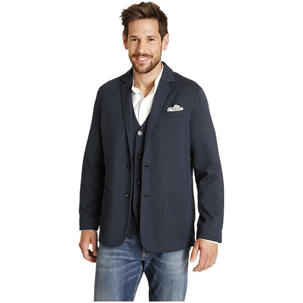 Thumbnail - Sakko 2tlg HOLMSTEIN blau dunkelblau