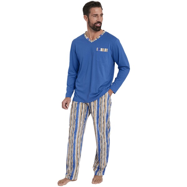 Thumbnail - Schlafanzug ANTOS royalblau