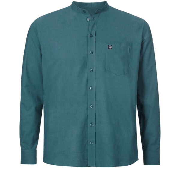 Thumbnail - Stehkragenhemd KALLU petrol