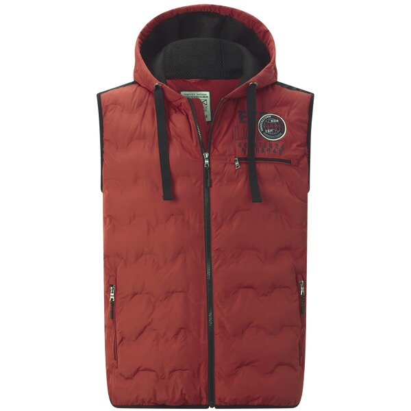 Thumbnail - Steppweste ERKULF dunkelrot