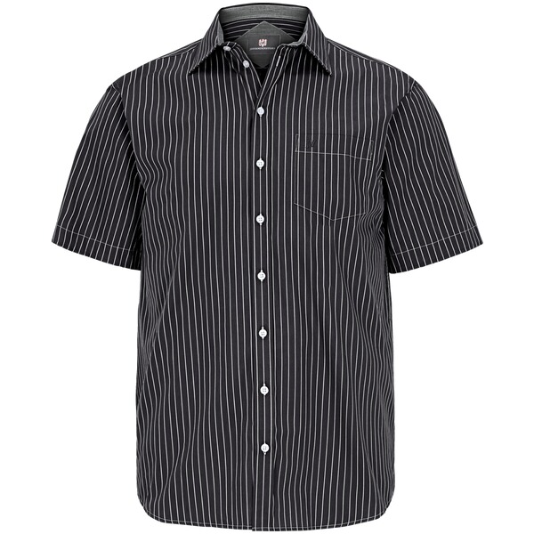 Thumbnail - Streifenhemd PERTTU schwarz