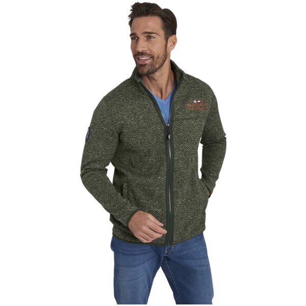 Thumbnail - Strickfleecejacke KOLMUND oliv