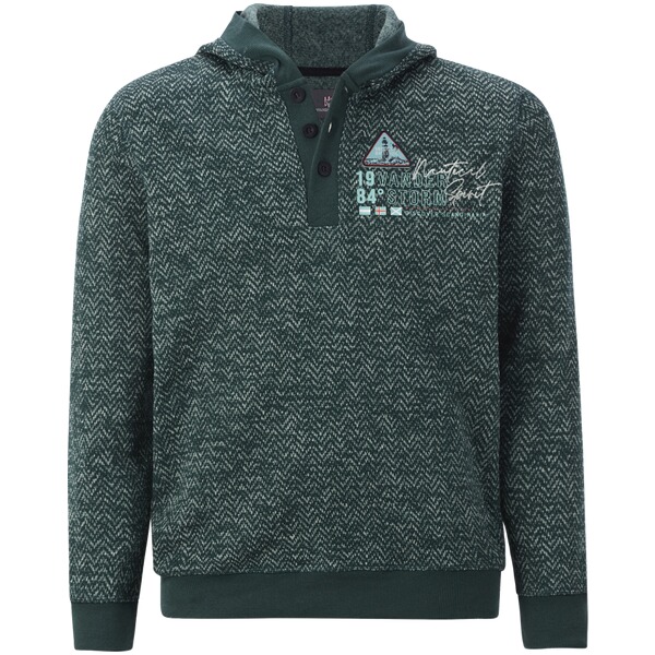 Thumbnail - Strickfleeceshirt HARGARD petrol