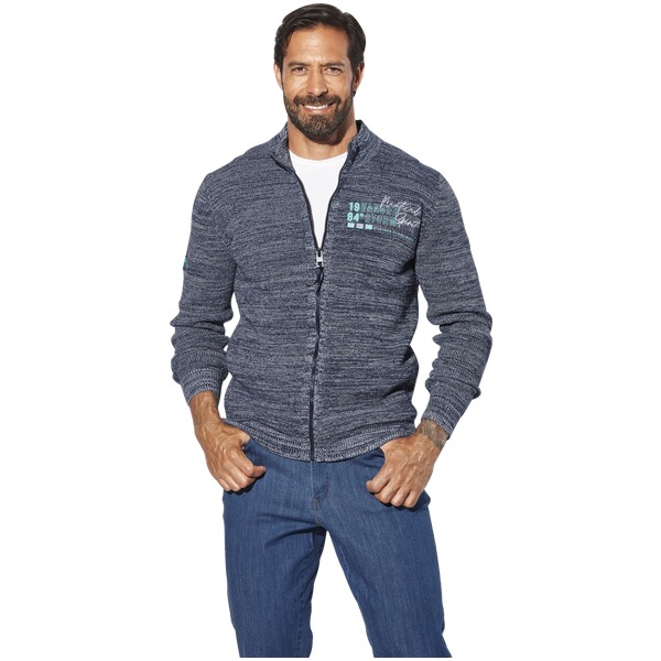 Thumbnail - Strickjacke AKSELLUND blau