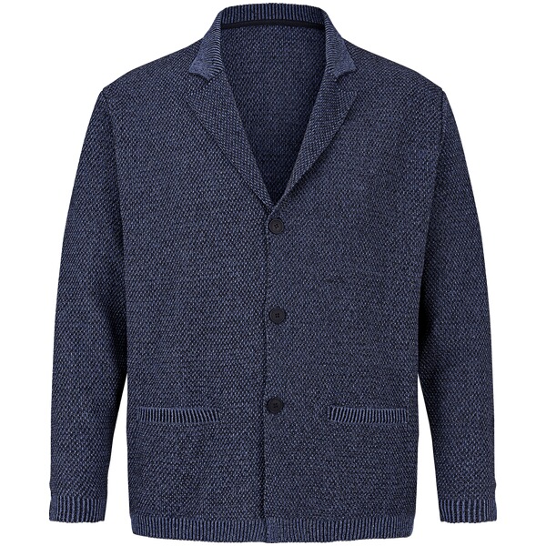 Thumbnail - Strickjacke ASGER blau