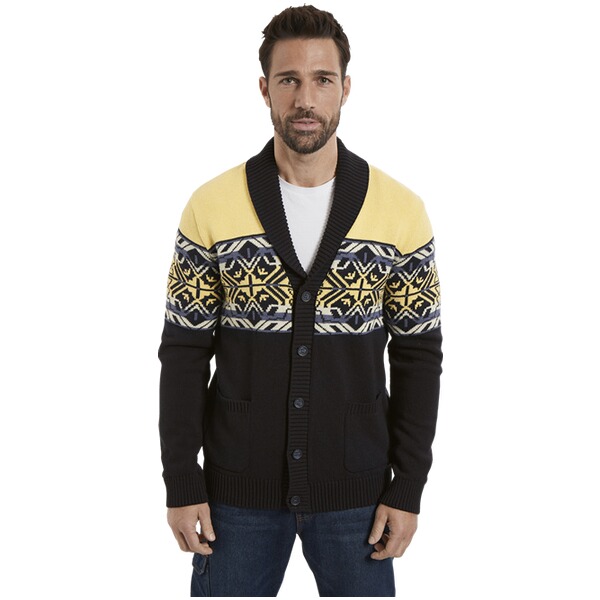 Thumbnail - Strickjacke DARRIN dunkelblau