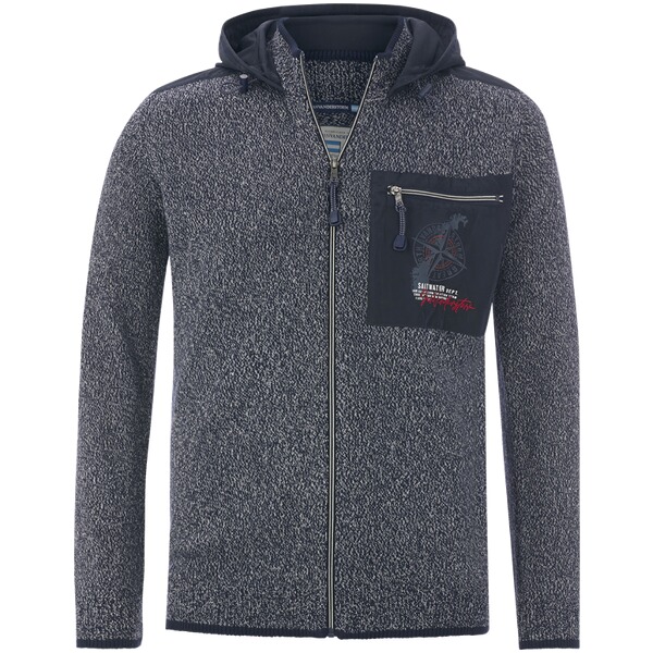 Thumbnail - Strickjacke DJARKE dunkelblau