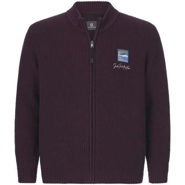 Thumbnail - Strickjacke OLETARVIN dunkelrot