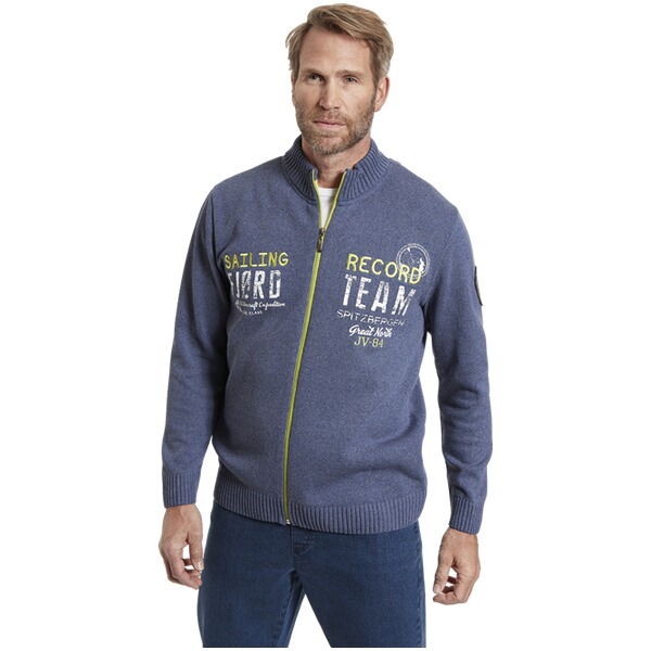 Thumbnail - Strickjacke SVEND blau