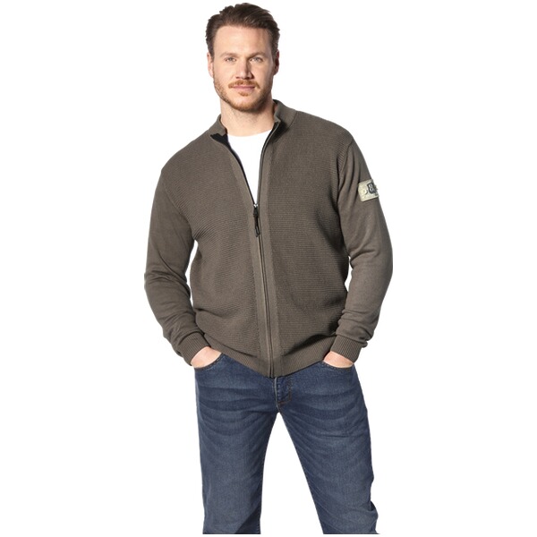 Thumbnail - Strickjacke THORSKARVAR braun