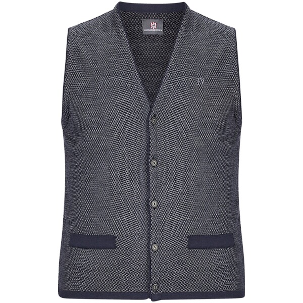 Thumbnail - Strickweste TANE dunkelblau blau