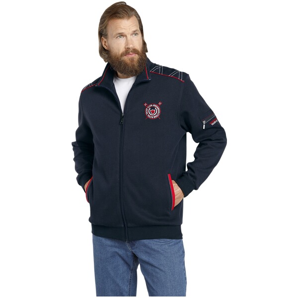 Thumbnail - Sweatjacke ATLI dunkelblau