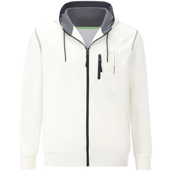 Thumbnail - Sweatjacke FINNDOR weiß