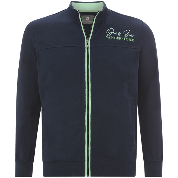 Thumbnail - Sweatjacke JAVALD dunkelblau