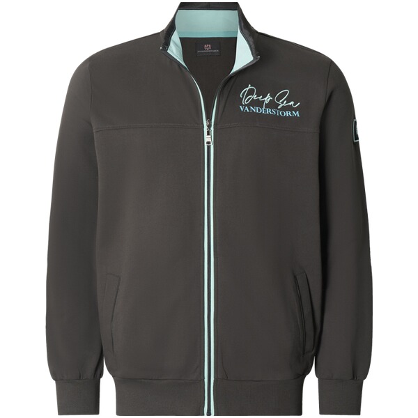 Thumbnail - Sweatjacke JAVALD dunkelgrau