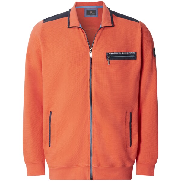 Thumbnail - Sweatjacke LEEVEN hellorange