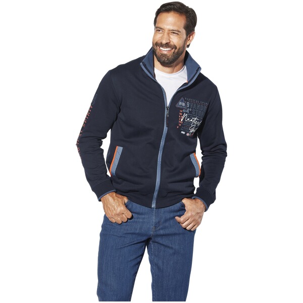 Thumbnail - Sweatjacke LINDSEN dunkelblau