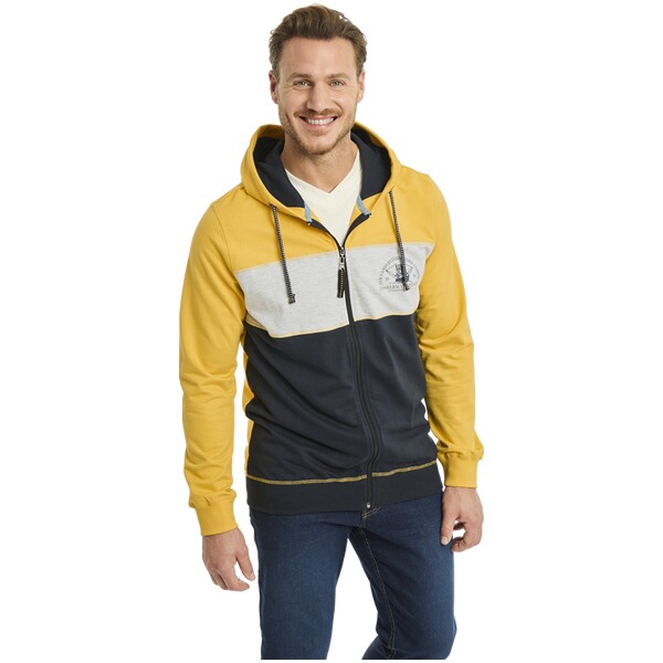 Thumbnail - Sweatjacke PAULHARD gelb dunkelblau