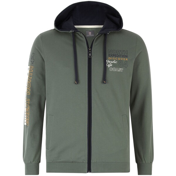 Thumbnail - Sweatjacke RODERICH oliv