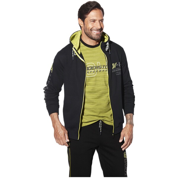 Thumbnail - Sweatjacke SIGSTAD schwarz